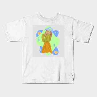 Frog Girl #1 Kids T-Shirt